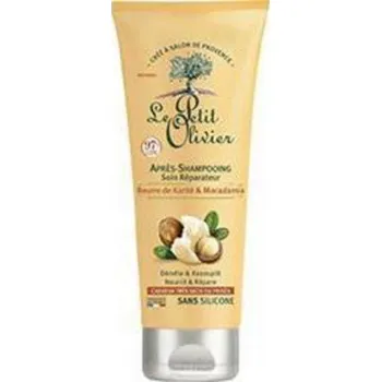 Le Petit Olivier Regenerační kondicionér pro suché vlasy s bambuckým máslem a makadamiovým olejem (Kondicionér na vlasy) 200 ml