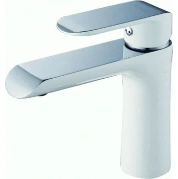 Vodovodní baterie Umyvadlová vodovodní baterie Cloud, bílá / chrom