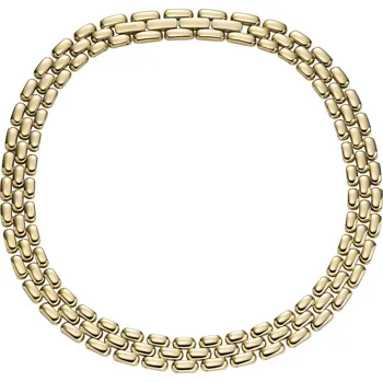 Náhrdelník Fossil Masivní pozlacený náhrdelník pro ženy Arden JF04783710 + 2 měsíce na vrácení zboží