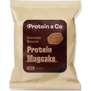 Fitness strava Protein a Co Protein MugCake 70 g Příchuť: Chocolate Brownie