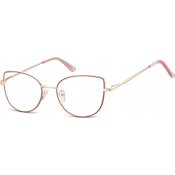 Brýlová obroučka Dámské obroučky Sunoptic kočičí oči červené