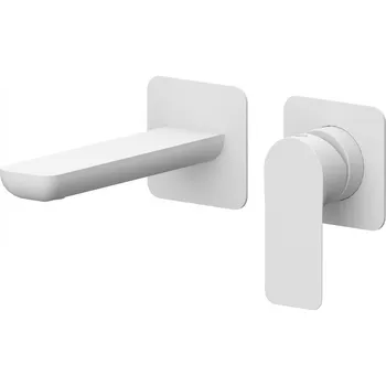 Vodovodní baterie Podomítková umyvadlová baterie ARNO 15P37 - bílá matná BAREI15P37 + slevový kód, + prodloužená záruka