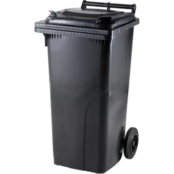Popelnice MEVATEC s.r.o. Plastová popelnice 120 l černá