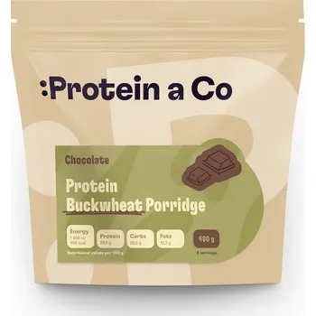 Protein Protein a Co Proteinové pohankové kaše 480 g – 4 příchutě Příchuť: čokoláda