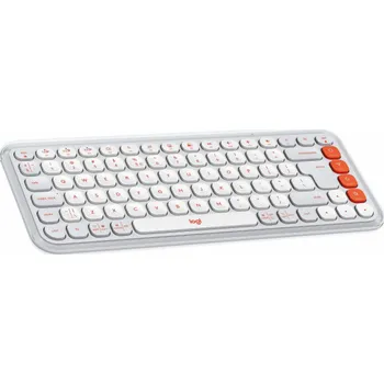 Počítač Logitech POP ICON KEYS, White, US INT L