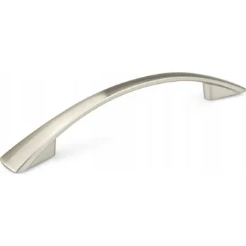Nábytkové kování Nábytková úchytka klasická šedá niklovaná 18,4 x 2,25 x 2,3 cm