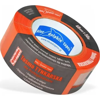 Lepicí páska Blue dolphin zednická páska oranžová 38mm x 50 m