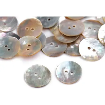 Knoflík Perleťový knoflík velikost 28", 32", 40" Varianta: 3 (28") perleť, Balení: 5 ks