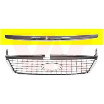 Lišta karosérie Ozdobná / ochranná lišta, mřížka chladiče VAN WEZEL 1881518