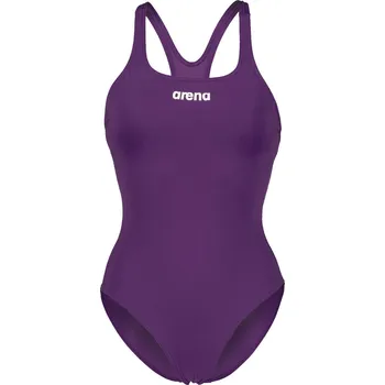 Dámské plavky Dámské Jednodílné plavky ARENA WOMEN'S TEAM SWIMSUIT SWIM PRO SOLID 004760/911 – Fialová 40