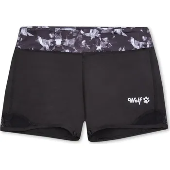 Chlapecké kraťasy Dívčí funkční šortky - Wolf H2362, černá Barva: Černá, Velikost: 134