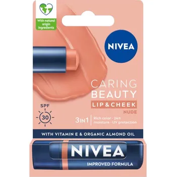 Rtěnka Nivea, Vyživující rtěnka 3 v 1 Nude 4,8 g