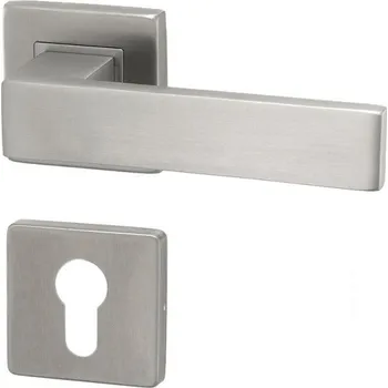 Dveřní kování Klika METAL CUBE MC00 na vložku rozeta