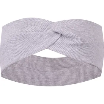 Čelenka Ebbie Bavlněná čelenka - ŠEDÝ MELÍR - ŽEBROVANÁ Velikost: 1-3