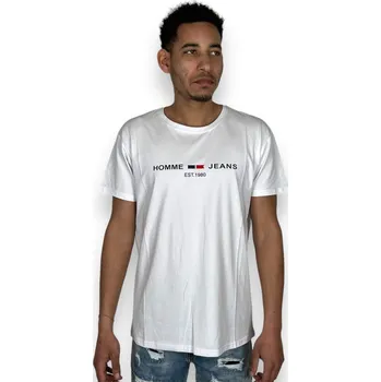 Pánské tričko Playback Pánské nadměrné tričko s krátkým rukávem PATRIK Barva: Bílá, Velikost: 5XL