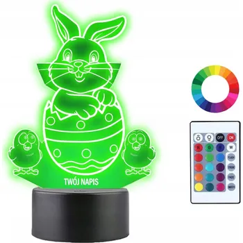 Lampička Plexido vícebarevná Noční lampa