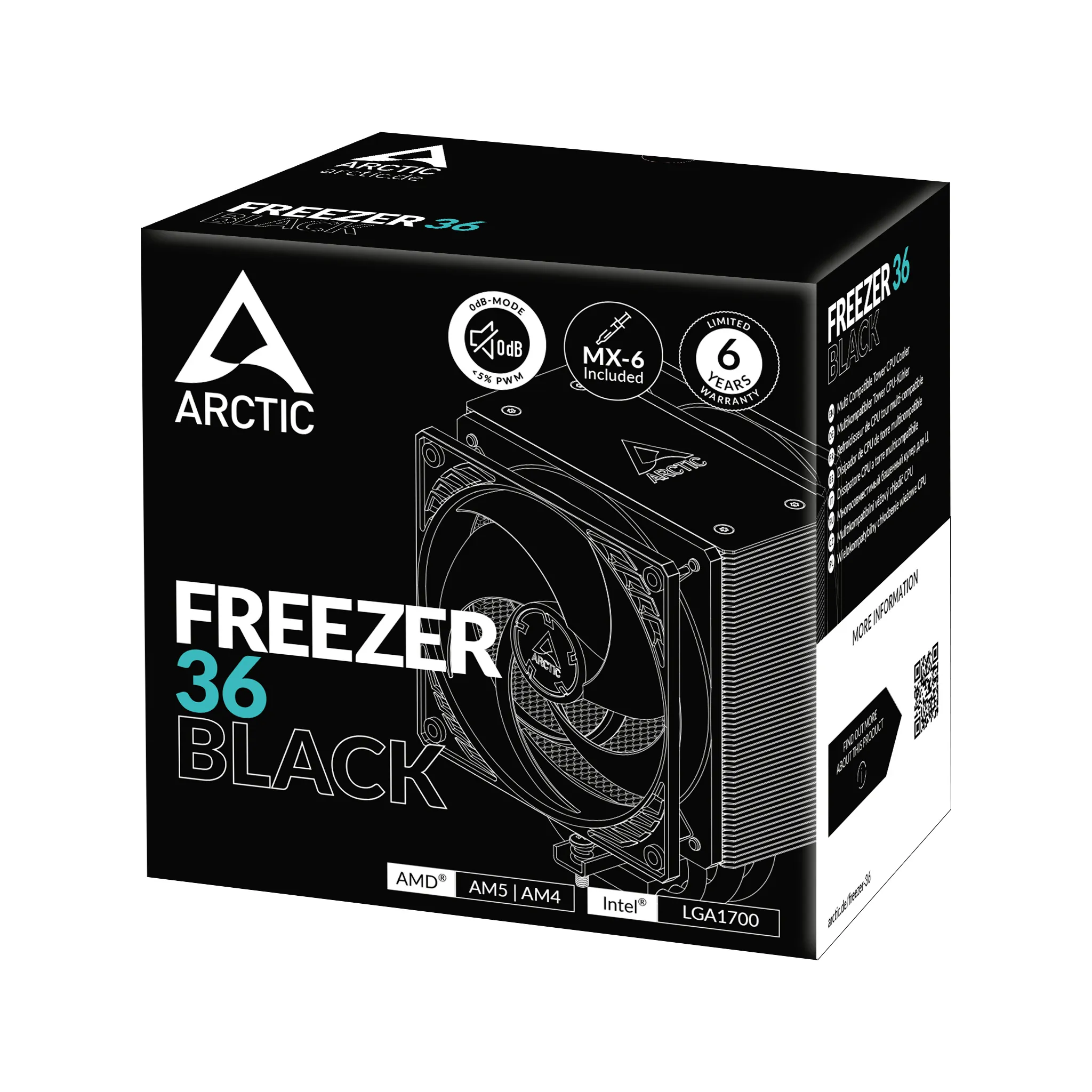 Fotografie 6 - PC ventilátor Arctic Freezer 36 ACFRE00123A