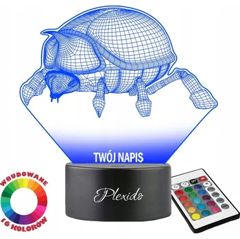 Lampička Plexido vícebarevná Noční lampa