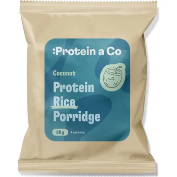 Protein Protein a Co Proteinová rýžová kaše 80 g Příchuť: kokos