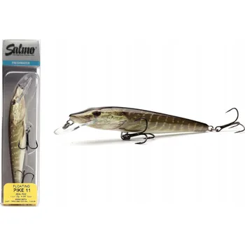 Umělá nástraha WOBLER SALMO ŠTIKA 11cm 15g PRAVÁ ŠTIKA QPE010