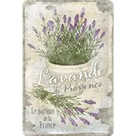 Nostalgic Art Plechová cedule 20 x 30 cm Levandule