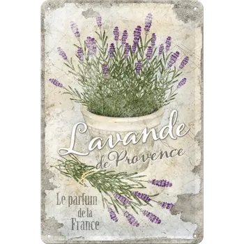 Plechová cedule Nostalgic Art Plechová cedule 20 x 30 cm Levandule