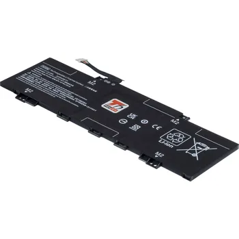 Příslušenství pro notebook Baterie T6 Power pro notebook Hewlett Packard M24648-007, Li-Poly, 11,55 V, 3750 mAh (43,3 Wh), černá