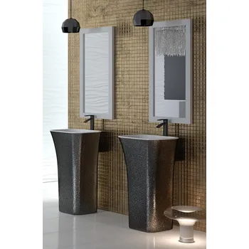 Umyvadlo Volně stojící umyvadlo ASSOS GLAM - grafitová KEASSVSGLAM03 + slevový kód, + prodloužená záruka