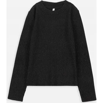 Dámský svetr Elegantní dívčí svetr černý, velikost 152 Coccodrillo