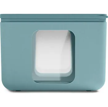 Svačinový box BlimPlus Krabička na jídlo PEEK BOX QUADRO Teal vel. XS