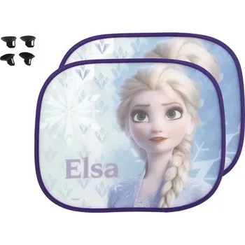 Stínítko do auta Sluneční clona do auta Frozen 2 kusy + omalovánky