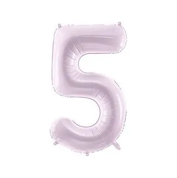 Balónek Fóliový balónek "Číslice 5", fialový, Godan, 34", DGT
