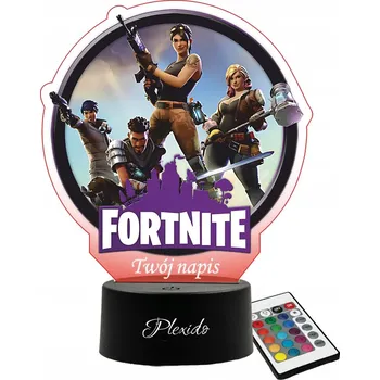 Lampička Plexido vícebarevná Noční lampa