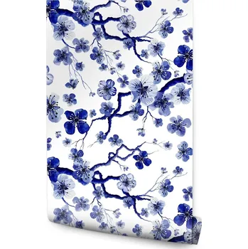 Fototapeta Tapeta květy třešně větvičky rostliny do ložnice