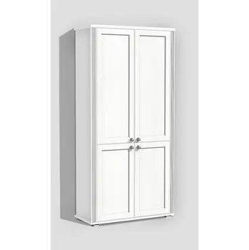 Šatní skříň Nabytekmorava Předsíňová skříň retro PRE 23 vysoká Korpus / dvířka: bílá 113