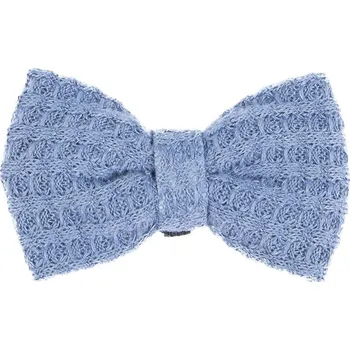 Obleček pro psa Flamingo Motýlek IONA na obojek pro psy modrý 9x5cm