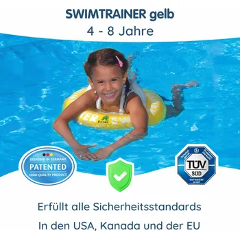 Plavecké brýle Freds SWIM ACADEMY MD-Plavecké pomůcky Swimtrainer - 0 - žlutá - 20-36 kg