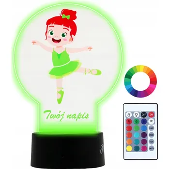 Lampička Noční lampa Plexido vícebarevná