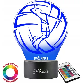 Lampička Plexido vícebarevná Noční lampa