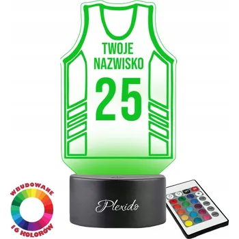 Lampička Noční lampa Plexido vícebarevná