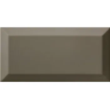 Obklad Obklad Ribesalbes Chic Colors dark grey bisel 7,5x15 cm lesk CHICC1979