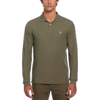 Pánské tričko Tričko Original Penguin Dusty Olive 1085241 Small