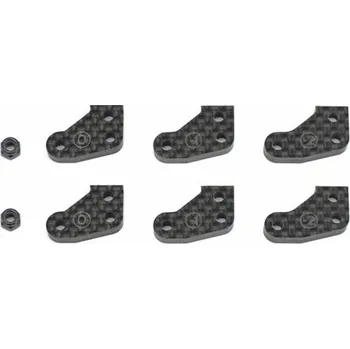 RC model auta Serpent Steeringarms L+R (0 - 1 - 2) carbon SRX4 SER500502 - expresní doprava