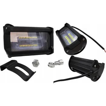 LED PRACOVNÍ SVĚTLO DÁLKOVÉ REFLEKTOR HALOGEN OFF-ROAD 72W 24 LED 12V-36V