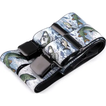 Kšandy Šle rybářské šíře 4 cm délka 120 cm Varianta: 6 modrošedá sv., Balení: 1 ks