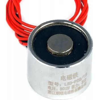 Elektromagnetický spínač Elektroweb s přidržovačem, 12V, síla 3kg / 30N