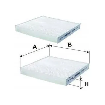 Kabinový filtr Filtron K 1338 Filtr, ventilace prostoru pro cestující