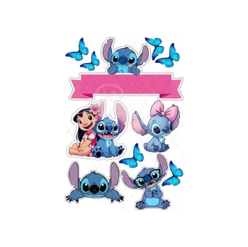 Jedlá dekorace na dort STITCH A4, VARIANTA Jedlý papír 211