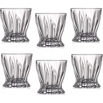 Sklenice BOHEMIA PLANTICA SKLENICE NA WHISKY Z KŘIŠŤÁLOVÉHO SKLA 320ML SADA 6 KS