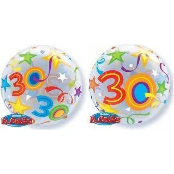 Balónek Fóliový balónek k 30. narozeninám 56 cm - Třicítka